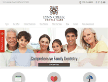 Tablet Screenshot of dentistingrandprairie.com